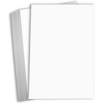 Hamilco White Cardstock Thick 11x17 Paper - Heavy Weight 80 lb Cover Card Stock 25 Pack