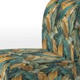 thumbnail image 4 of Designart "Radiant Tropical Mirage" Green Tropical Upholstered Accent Chair - Tropical Arm Chair For Living Room, 4 of 7
