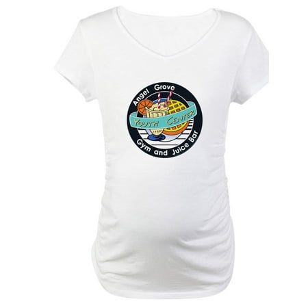 

CafePress - Power Rangers Angel Grov Women s Maternity T Shirt - Cotton Maternity T-shirt Cute & Funny Pregnancy Tee