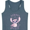 thumbnail image 3 of Disney - Lilo & Stitch - Always An Angel - Women's Racerback Tank Top, 3 of 5