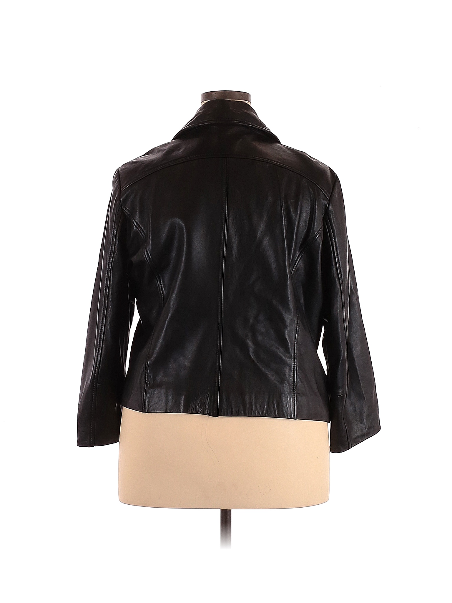 Size 2X Plus Leather Jacket - Walmart 