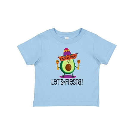 

Inktastic Cinco De Mayo Lets Fiesta Avocado Gift Baby Boy or Baby Girl T-Shirt
