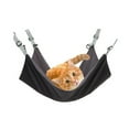 thumbnail image 4 of HOOWIFFY Black Waterproof Cat Hammock Durable Pet Lounger Removable Easy Clean Sleeping Bed, 4 of 6