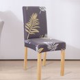 thumbnail image 4 of Funda de asiento lavable y extraíble para una elegante decoración de habitación, funda protectora para silla de comedor de hotel, 4 of 8