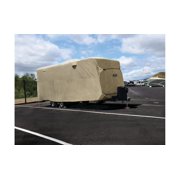 ADCO by Covercraft 74843 Storage Lot Cover for Travel Trailer RV, Fits 24'1" - 26', Tan