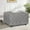 Dark Gray, variant on Homebeez Middle Century Upholstered Tufted Coffee Table with Padded Seat, Large Square Ottoman for Living Room Home Office