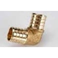 thumbnail image 4 of Elkhart Supply Fresh Water Fitting 51138 BestPEX; PEX Coupler; 3/8 Inch PEX x 3/8 Inch PEX; 90 Degree Elbow; Brass; With Barcoded, 4 of 5