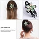 thumbnail image 4 of Pinza para el pelo con forma de cola de caballo, flor acrílica, tocado con pinza de pico de pato para mujeres y niñas, 4 of 5