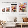 thumbnail image 3 of Wildflower Explosion Bright Floral Unframed Wall Art Print Poster Home Decor Premium, 3 of 5