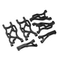 thumbnail image 2 of Juego de brazos de suspensión RC Brazos oscilantes delanteros traseros de aleación de aluminio con rótula para ARRMA 1/7 LIMITLESS para INFRACTION 6S para TYPHON 6S 1/8 RC Car Negro, 2 of 12