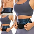 thumbnail image 1 of Sweating Fat Burning Weight Loss Wrap Belly Waist Trainer Slimming Belt Shapewear for Sauna, 1 of 8