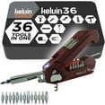 thumbnail image 1 of Kelvin Tools - Kelvin 36 Urban Multi Tool Screwdriver Set - All in One Hand Tool With 26 Interchangeable Bits, Tape Measure, Liquid Level, Hammer, Flashlight, Corkscrew and Magnetic Tip, 1 of 6