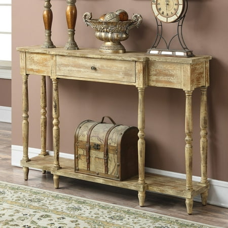 Convenience Concepts Wyoming Antique Console, Multiple Colors