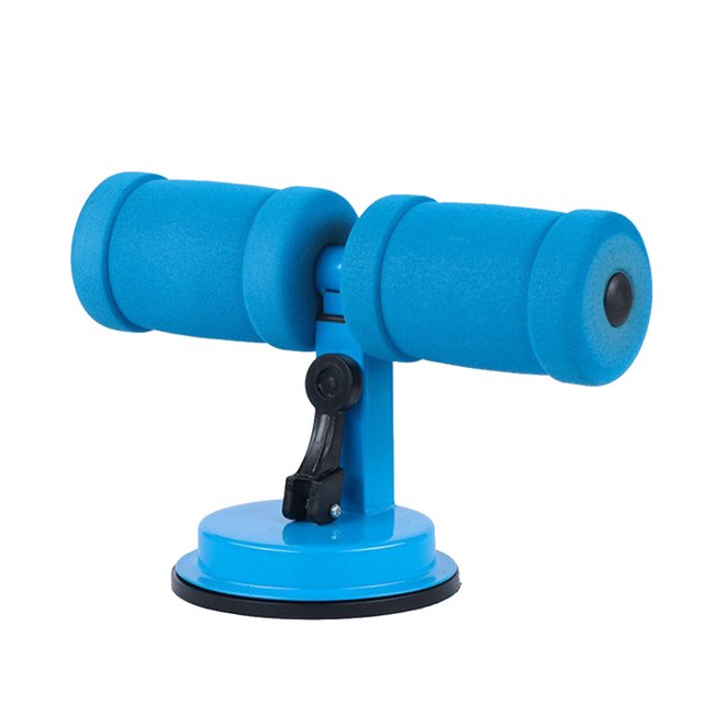 Naiovety Barra de ejercicios para sentarse, herramienta portátil multifunción para ejercicios de cintura y vientre, ayuda para entrenamiento Accesorios para máquinas de ejercicios azul