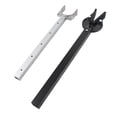 thumbnail image 2 of Adjustable Transom Protector, 23-35 Inch Boat Transom Saver S Hook Rubber Rope ABS Composite Head Strong Support  for 100 Horsepower for Trailer Mount, 2 of 7