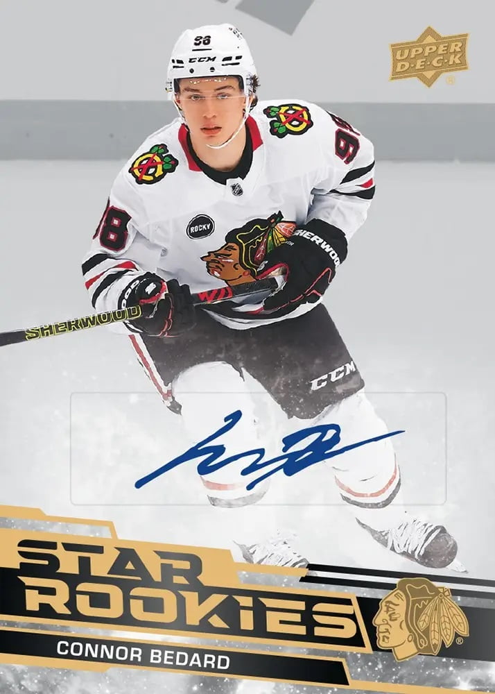 Free Shipping! Upper Deck NHL Star Rookie Rookies Cards Set 2023