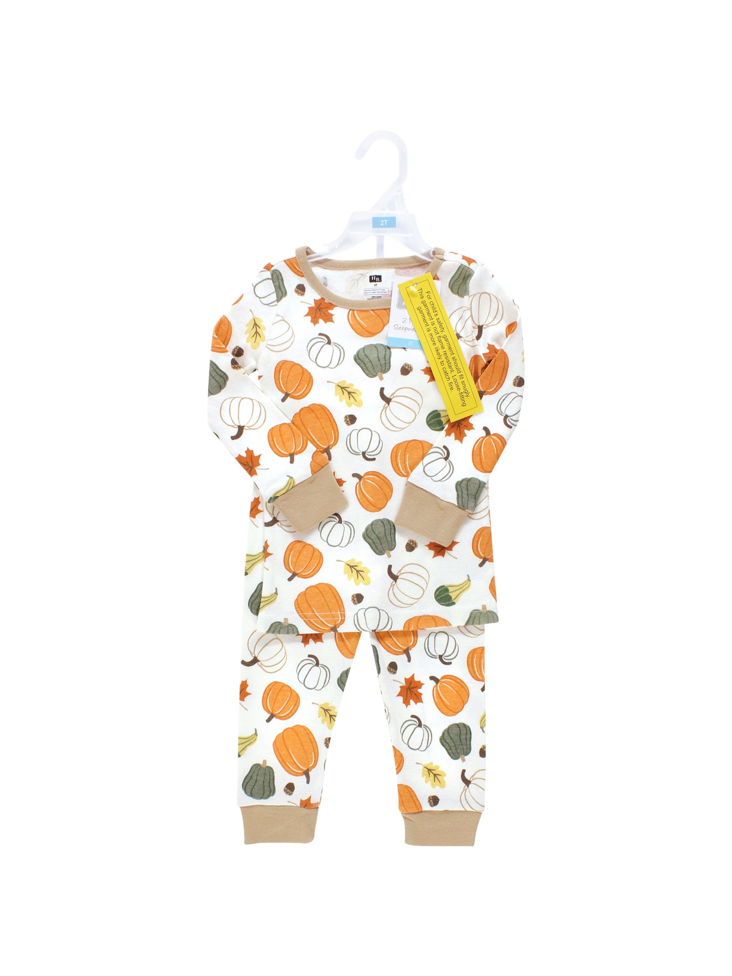 Hudson Baby Long Sleeve Top and Pants Pajama Set, 2-Piece, Sizes 12M- 5T