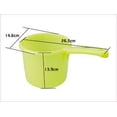 thumbnail image 4 of Set de 2 Cucharones de Baño de Plástico Verde 1.3L Hechos en Japón, 4 of 5