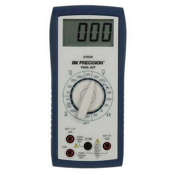 B&K PRECISION 2703C Digital Multimeter,1000V,10A