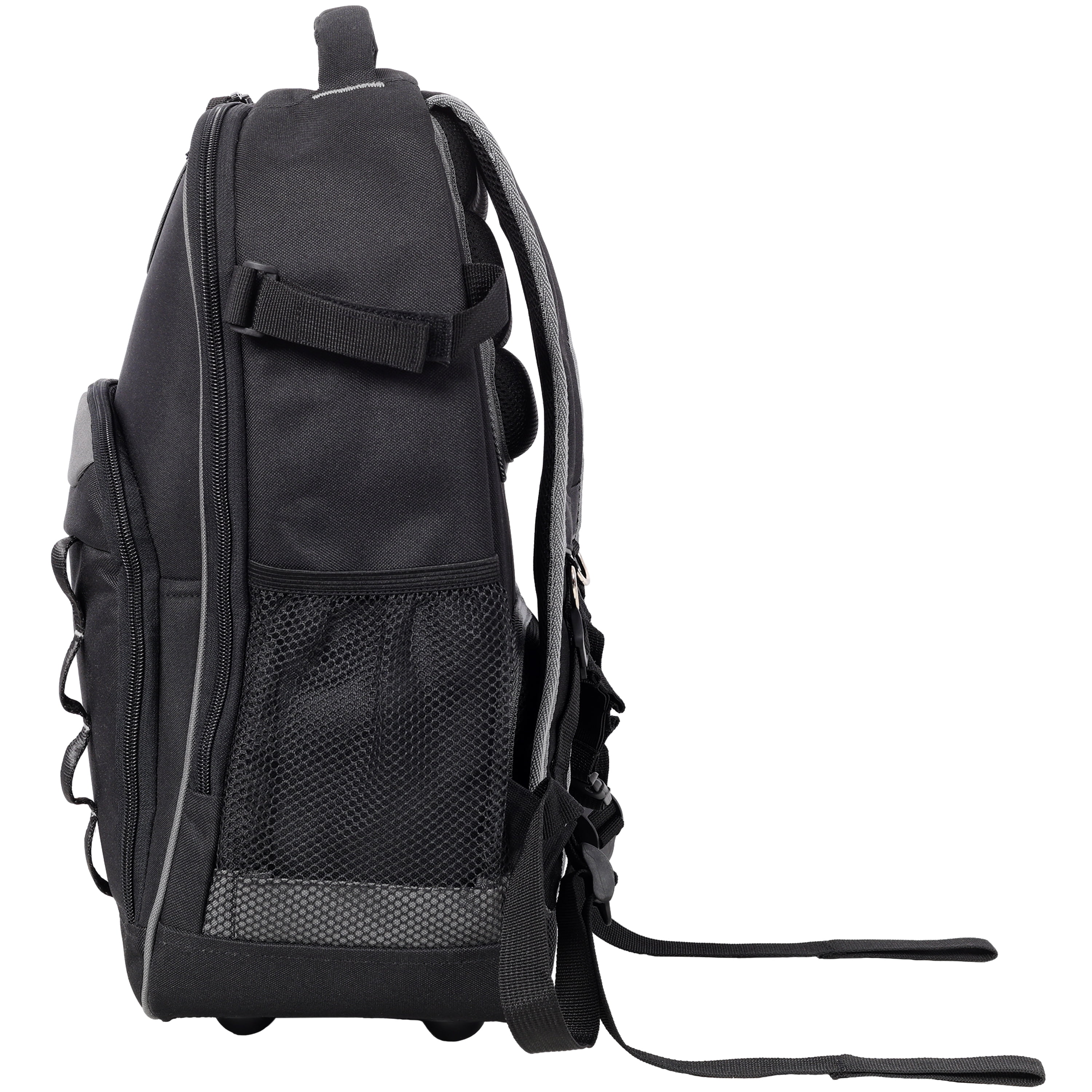 Tool Backpack, Heavy-Duty Tool Bag with Multiple Pockets for Electricians & Technicians