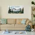 thumbnail image 5 of Forest Canvas Wall Art Living Room Wall Decor Large Nature Contemporary Modern Landscape Foggy Sunshine for Kitchen Office Home Decoration (Frame Not Included), 5 of 9