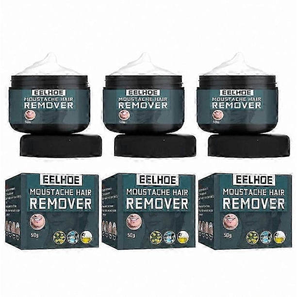 Hair Removal Cream for Men - Depilatory Paste for Beard and Moustache - 50g Tube