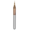 thumbnail image 1 of Extremo Molino CNC Enrutador Brocas Titanio Recubierto Tungsteno Carburo Grabado Fresado Cortador para PCB Plástico Fibra Madera 0,3 mm x 1,5 mm, 1 of 6