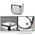thumbnail image 4 of Billuyoard Whisky Stones Acero Inoxidable Cubitos de Hielo Piedras de enfriamiento Reutilizables Whisky Wine Keep Cold Drink para Cerveza Kits de equipo de elaboración de vino No.1, 4 of 6
