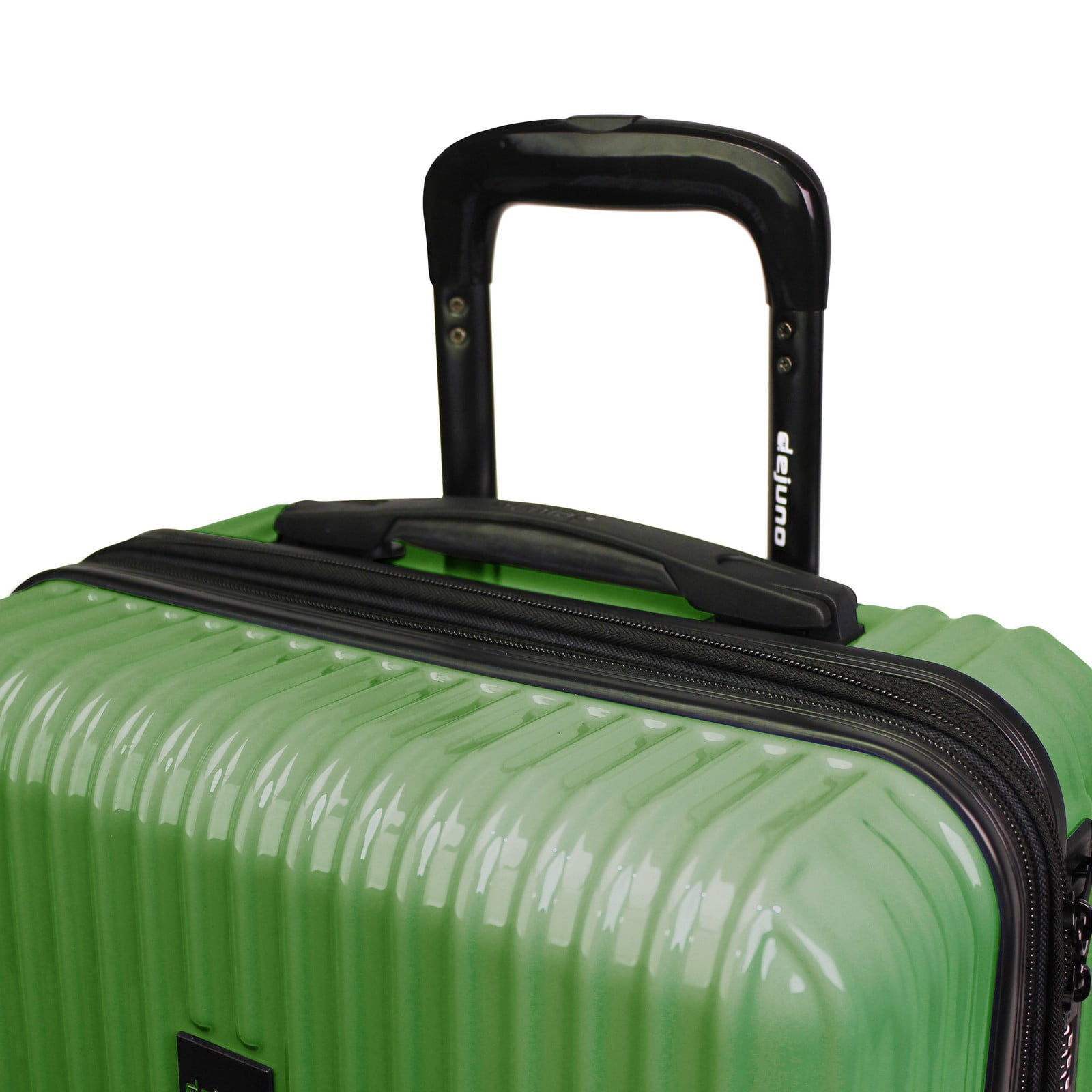 CalBags Dejuno Tonal 24-Inch Polycarbonate Lightweight Hardside Expandable Spinner Luggage with TSA Lock - Matcha