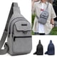 thumbnail image 1 of Xihbxyly Bolso Bandolera Pequeño, Correa Ajustable para El Hombro, Impermeable, Ligero, Bolso de Viaje, Versátil para Senderismo y Actividades Al Aire Libre, Diseño Unisex, Tamaño 30 X 18 X 6 Cm., 1 of 7