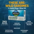 thumbnail image 2 of Wild Planet Wild Sardines Skinless Boneless in Extra Virgin Olive Oil, 4.25 oz Can, 2 of 5