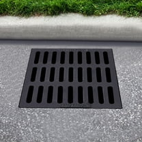 Cast Iron Sewer Grate Drain Catch Basin Cover Strainers Trench Drainage for Outdoor