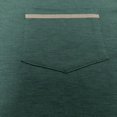 thumbnail image 6 of KHONTS Men's Henley Hooded Shirts Long Sleeve Casual Button up T Shirt Lightweight Pullover Shirt with Pocket Green M, 6 of 6