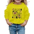 thumbnail image 2 of Chandail à Capuche d'Halloween pour Filles, Doux et Confortable, Tenue Décontractée Automne Hiver pour Tout-Petits, Manches Longues, Col Rond, 2 of 3