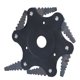 thumbnail image 1 of Cabezal De Corte De Cuchillas De Metal De 6 Dientes, Cabezal De Corte De Cortacésped Duradero Para Cortar ANGGREK 6 Teeth Trimmer Head, 1 of 8