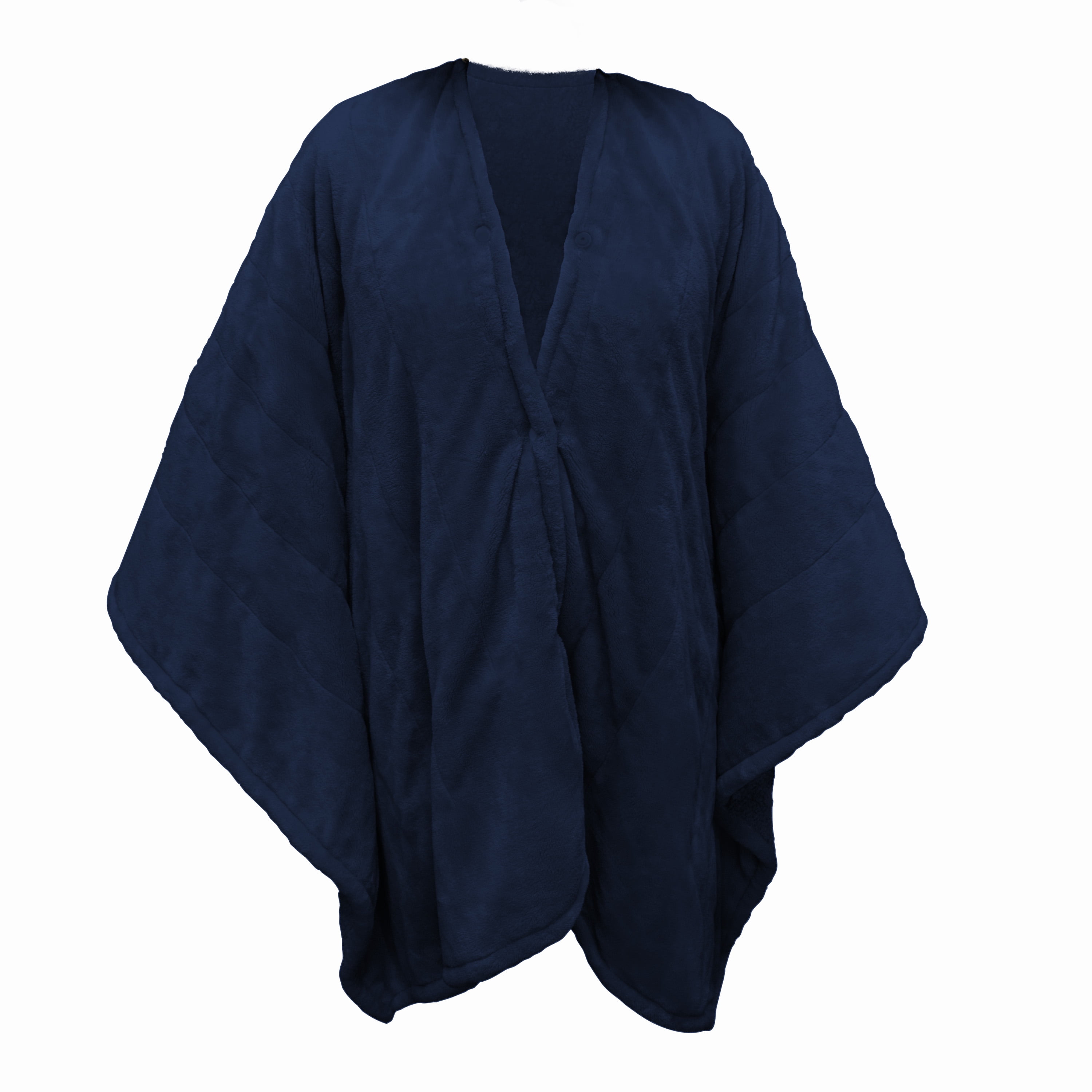 Serta Snuggler Heated Electric Wearable Cape and Throw
