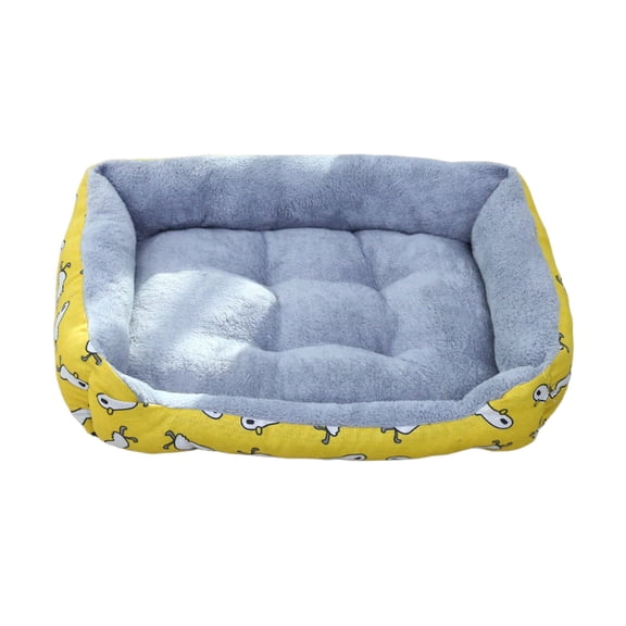Dog Bed for Small, Medium, and Large Dogs, Rectangle Washable Pet Bed with Super Soft Fill and Anti- Bottom, Durable Breathable Indoor Cat or Dog Sleeping Bed