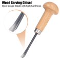 thumbnail image 4 of Wood Carving Chisel Gouge , Chisel Woodworking Knife Cutting Knife Tool Beech Handle Steel Blade for Woodworking, 4 of 9