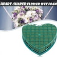 thumbnail image 3 of 2Pcs Floral Foam Heart-Shaped Flower Holder with for Wedding Centerpiece Car Table Arrangement, 3 of 8