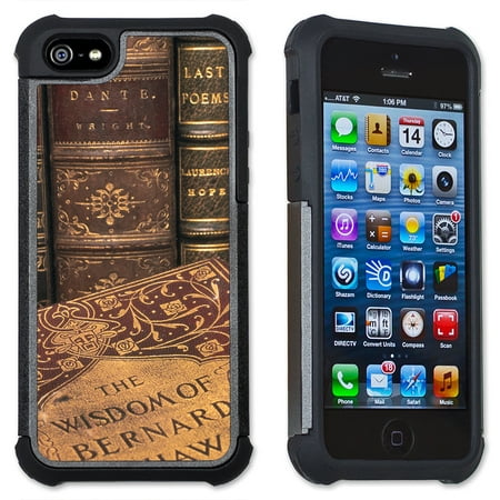 Books - Maximum Protection Case / Cell Phone Cover with Cushioned Corners for iPhone 6 & iPhone 6S