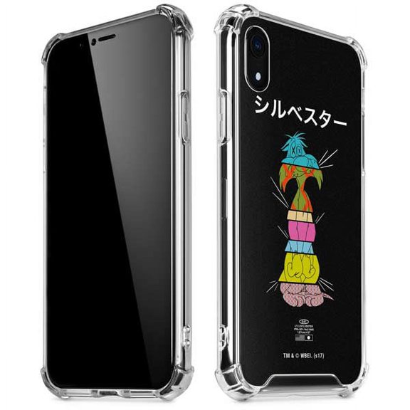 Skinit Cartoons Sylvester the Cat Sliced Juxtapose iPhone XR Clear Case