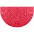 thumbnail image 1 of Aqua Shield 20260652439 24 x 39 Po Paillasson Demi-Rond - Rouge, 1 of 1