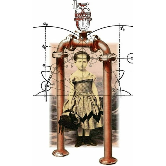 Mechanical Doll - CANVAS OR FINE PRINT WALL ART
