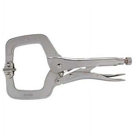 UPC: 0037103295965 | Crescent C11CCSVN – 11  Swivel Tips C-Clamp Jaws Locking Pliers (Carded)