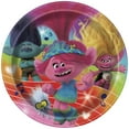 thumbnail image 2 of Unique Trolls Birthday Party Decorations with Plates, Napkins and Sticker, Serves 16, 2 of 3