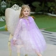 thumbnail image 6 of Princess Dress Up for Little Girls, Purple Princess Cape with Crown 7PCS Dress Up Toys Gift Set for Girl 3-8 Years, 6 of 7
