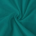 thumbnail image 3 of Duvet Cover Set with Zipper Closure 3-Piece Duvet Cover Set, Oversized Super King (120''x98'')Size with Corner Ties,100% Egyptian Cotton 800 Thread Count, Ultra Soft and Easy Care- (Teal Solid), 3 of 5