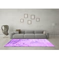 thumbnail image 3 of Ahgly Company Indoor Rectangle Abstract Purple Contemporary Area Rugs, 7' x 10', 3 of 4