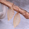 thumbnail image 4 of SmartBy Tree Leaf Shape Alloy Hollow Bright Dangle Hook Earrings Fashion Jewelry for Wedding, 4 of 7