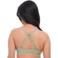 thumbnail image 3 of No Boundaries Micro Lightly Lined Demi T-Shirt Bra, Women's 32B-40DD, 3 of 7